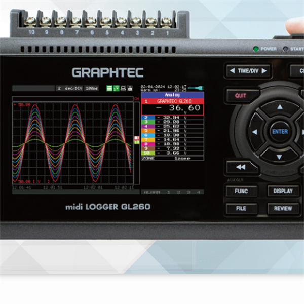 圖技GRAPHTEC數(shù)據(jù)記錄儀GL100-WL