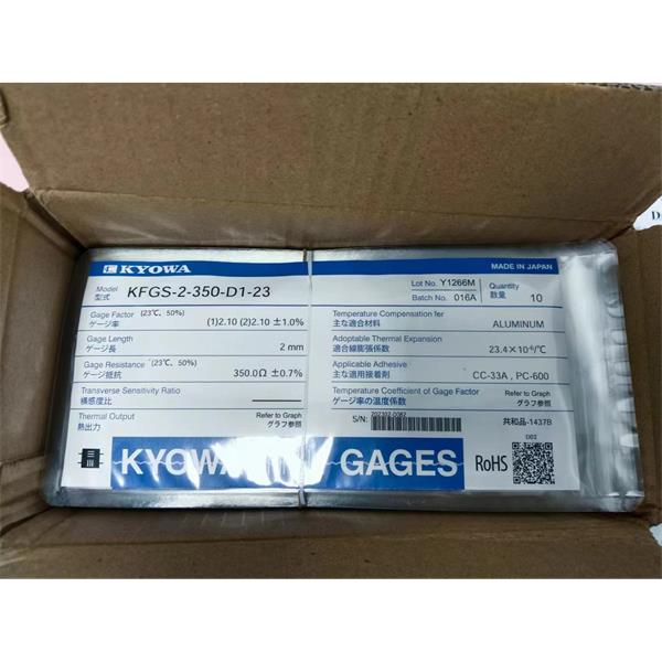 日本KYOWA應力測量應變片KFGS-3-120-D17-16 L15C3S