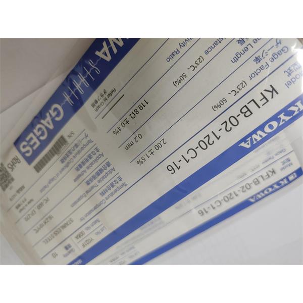 日本原裝進口KYOWA應變片KFGS-2-120-D31-23 L5M2S