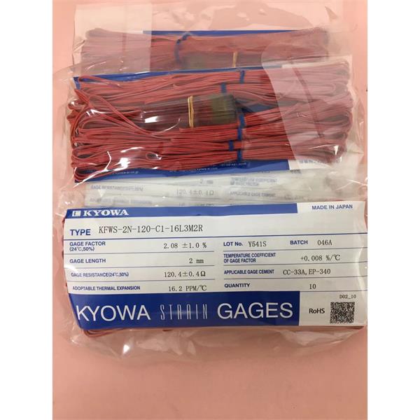 日本原裝進口KYOWA應變片KFGS-3-350-D16-23 L1M3R