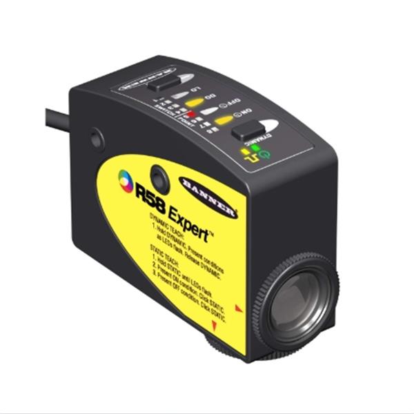 BANNER邦納美國(guó)R58 系列色標(biāo)傳感器 R58ECRGB2Q8